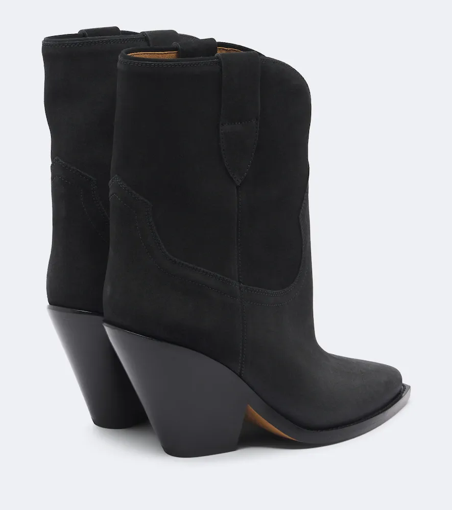 Isabel Marant Leyane suede cowboy boots | Thumbnail 3