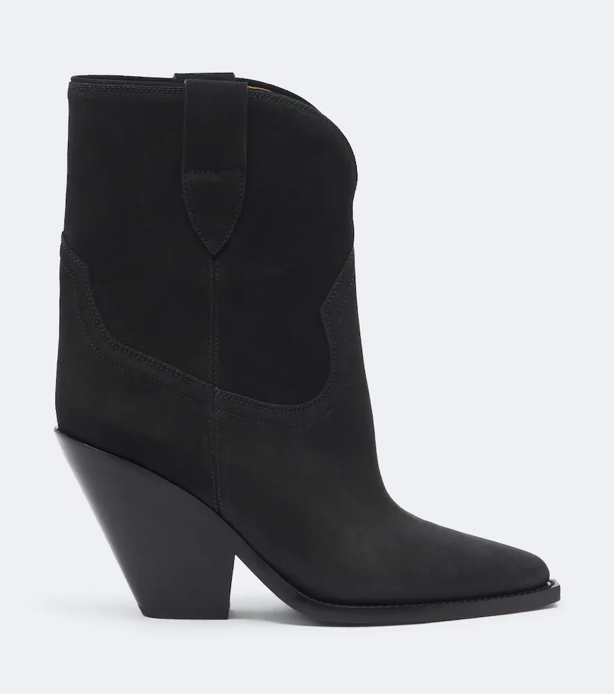 Isabel Marant Leyane suede cowboy boots | Thumbnail 4