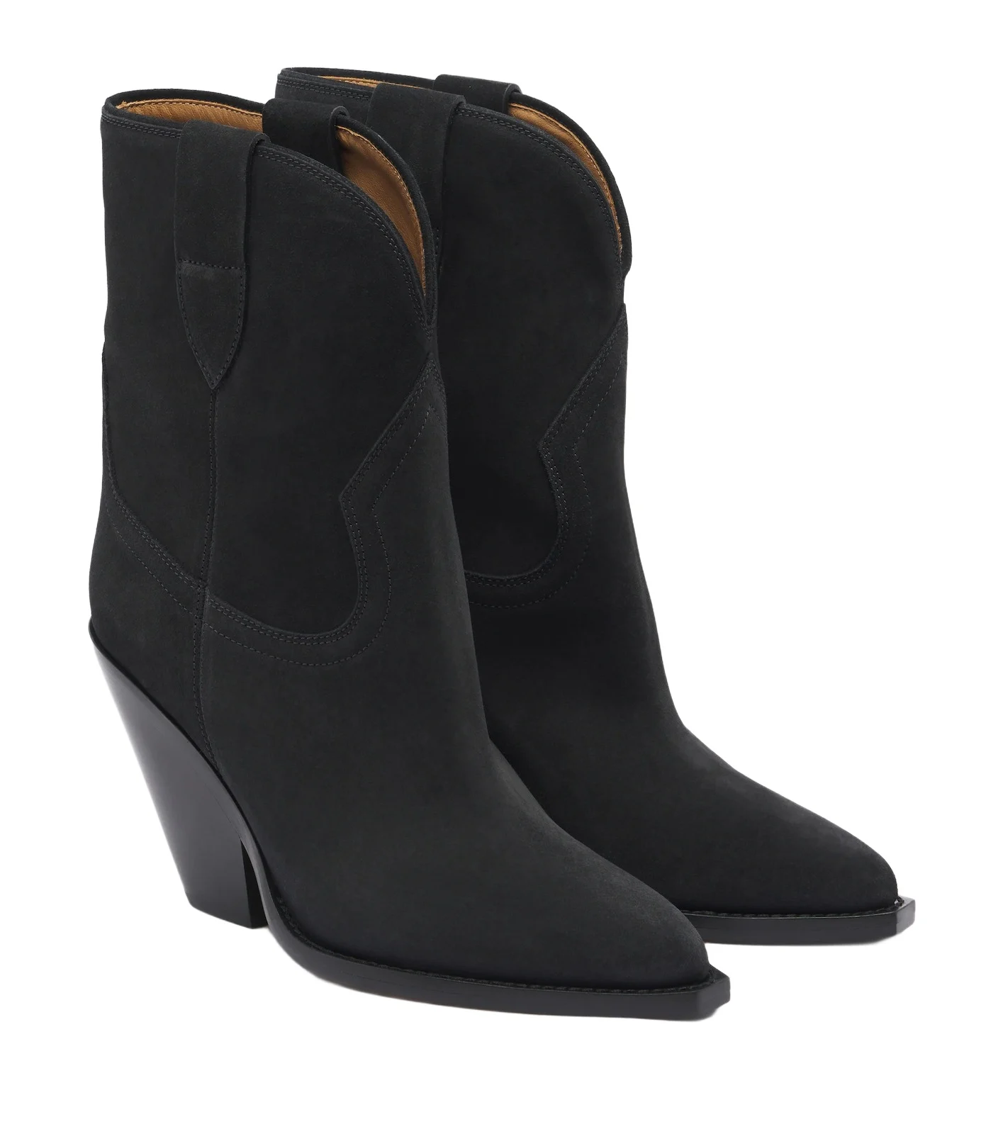 Isabel Marant Leyane suede cowboy boots
