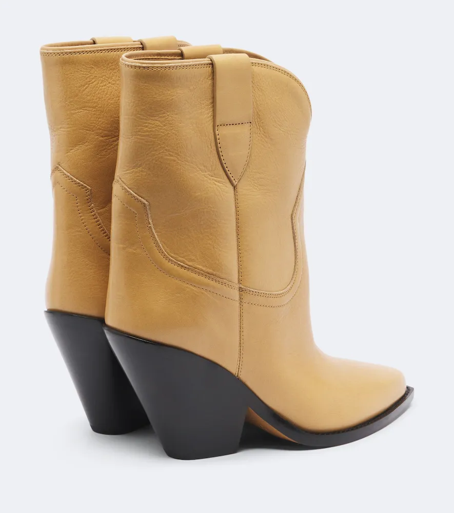 Isabel Marant Leyane leather cowboy boots | Thumbnail 3 Isabel Marant Leyane leather cowboy boots | Thumbnail 3