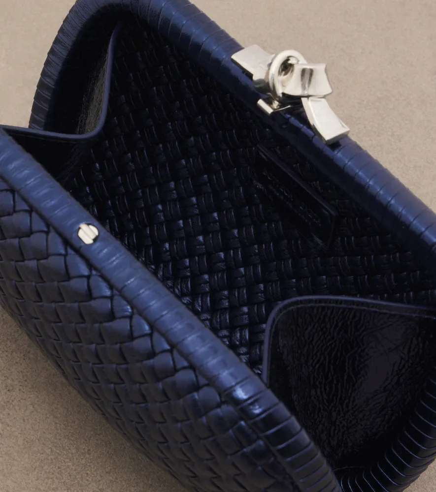Bottega Veneta Soft Knot Intrecciato leather clutch | Thumbnail 4 Bottega Veneta Soft Knot Intrecciato leather clutch | Thumbnail 4