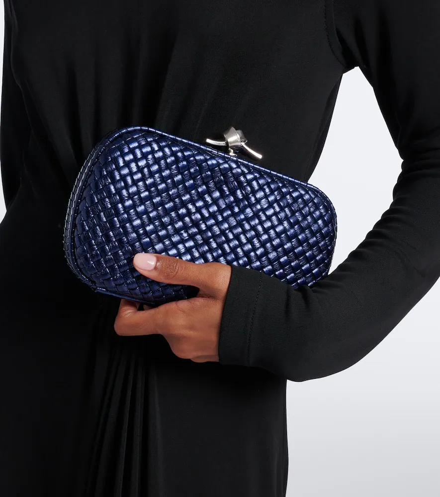 Bottega Veneta Soft Knot Intrecciato leather clutch | Thumbnail 5 Bottega Veneta Soft Knot Intrecciato leather clutch | Thumbnail 5