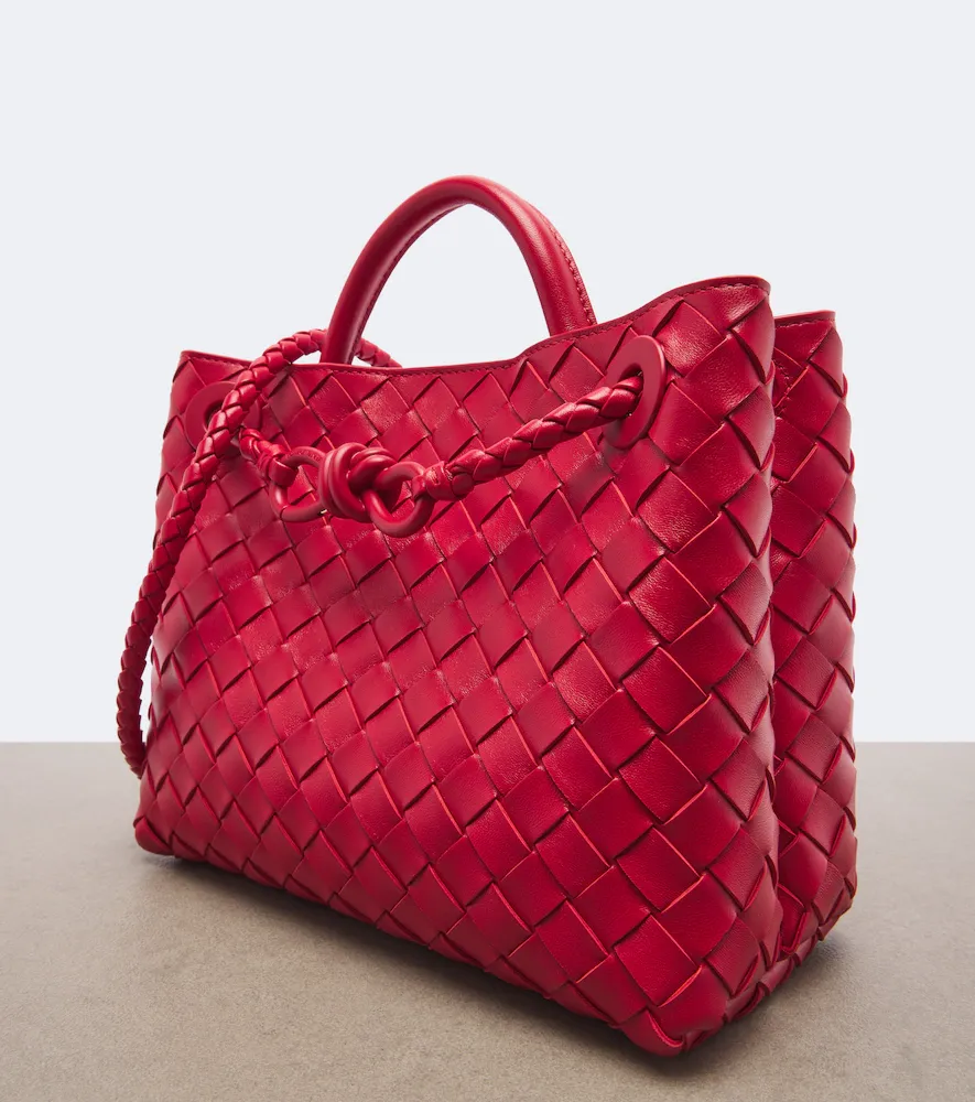 Bottega Veneta Andiamo Intrecciato Small leather tote bag | Thumbnail 4