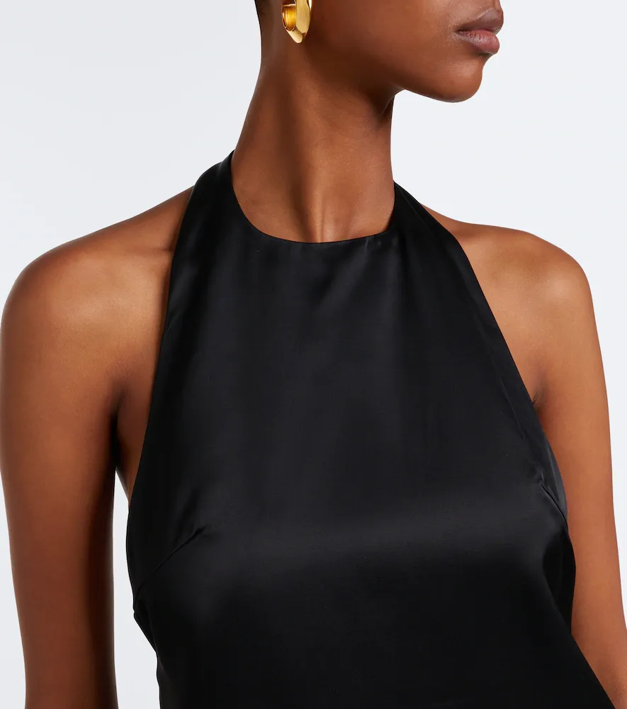 RÓHE Halterneck satin top | Thumbnail 6 RÓHE Halterneck satin top | Thumbnail 6