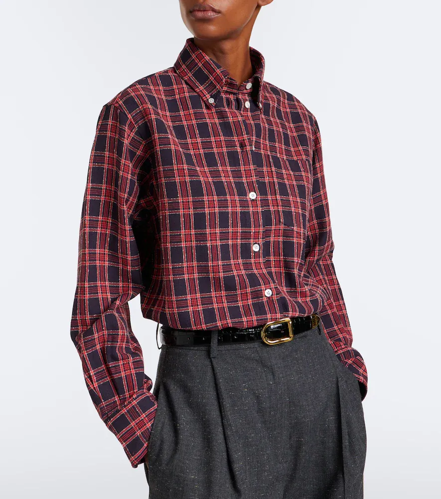 RÓHE Checked shirt | Thumbnail 2