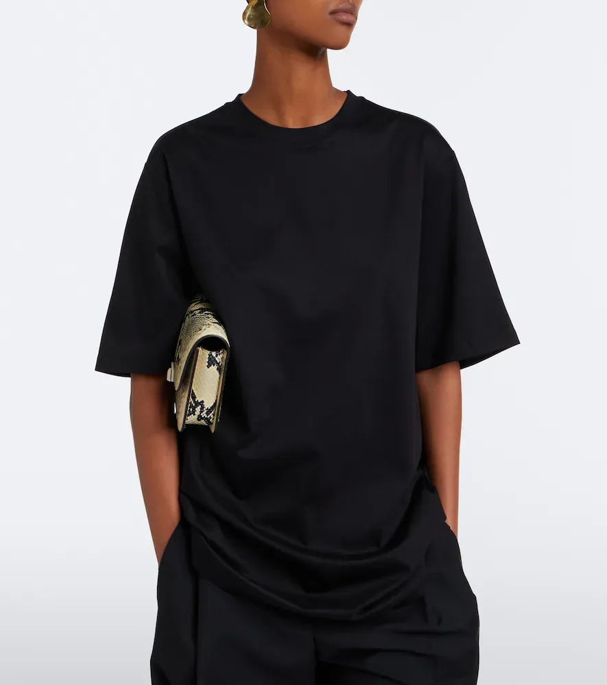 RÓHE Róhe Cotton and silk-blend jersey T-shirt | Thumbnail 5