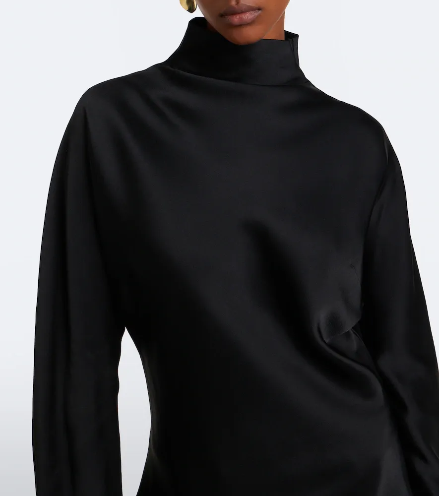 RÓHE Satin turtleneck top | Thumbnail 4 RÓHE Satin turtleneck top | Thumbnail 4