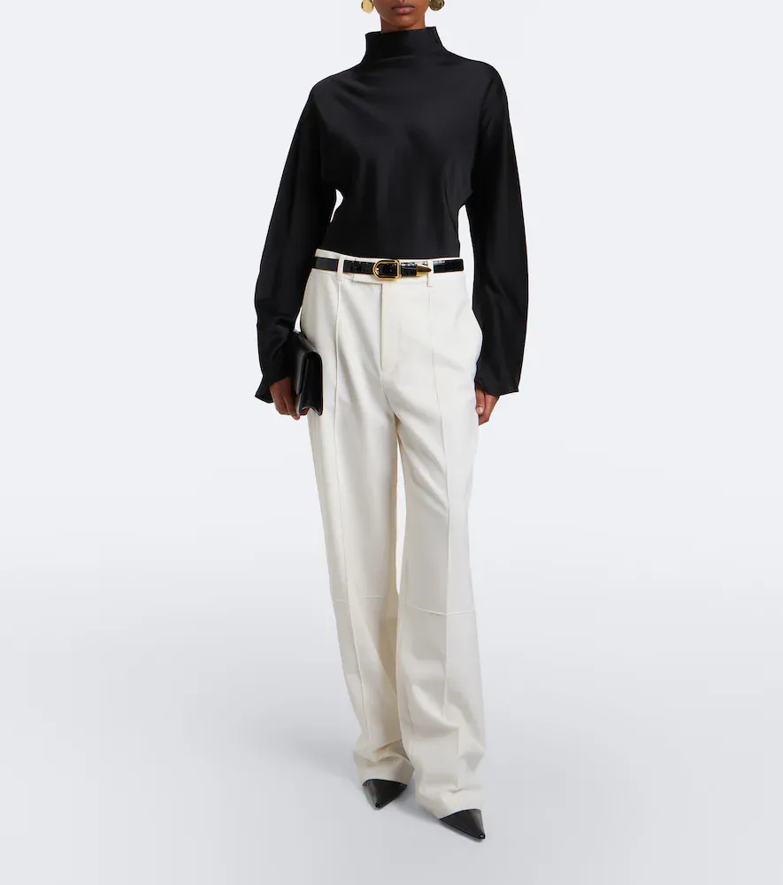 RÓHE Satin turtleneck top | Thumbnail 5 RÓHE Satin turtleneck top | Thumbnail 5