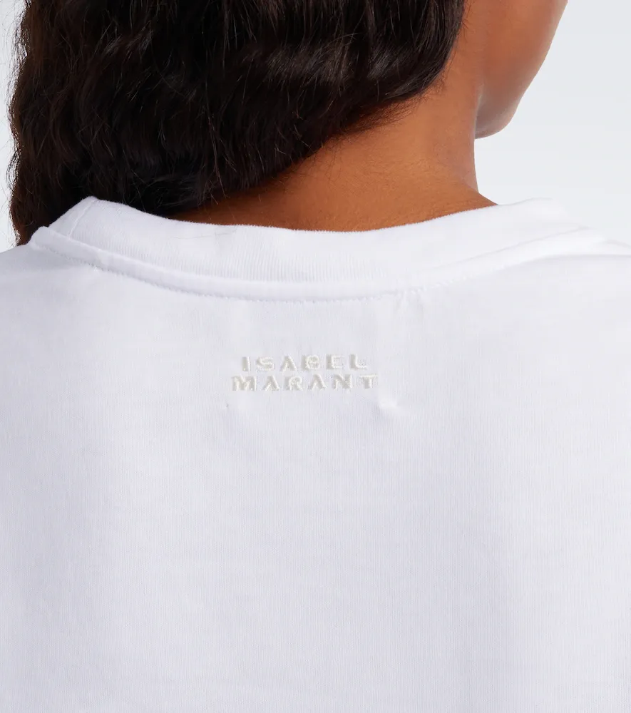 Isabel Marant Maeliss puff-sleeve cotton top | Thumbnail 2 Isabel Marant Maeliss puff-sleeve cotton top | Thumbnail 2