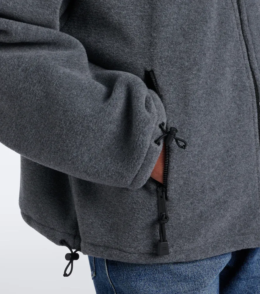 Miu Miu Fleece jacket | Thumbnail 4 Miu Miu Fleece jacket | Thumbnail 4