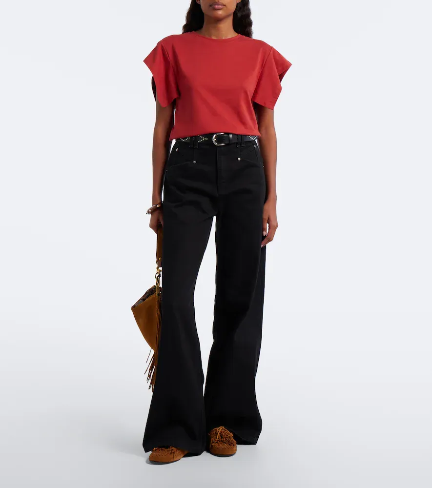 Isabel Marant Caliya cotton top | Thumbnail 4 Isabel Marant Caliya cotton top | Thumbnail 4