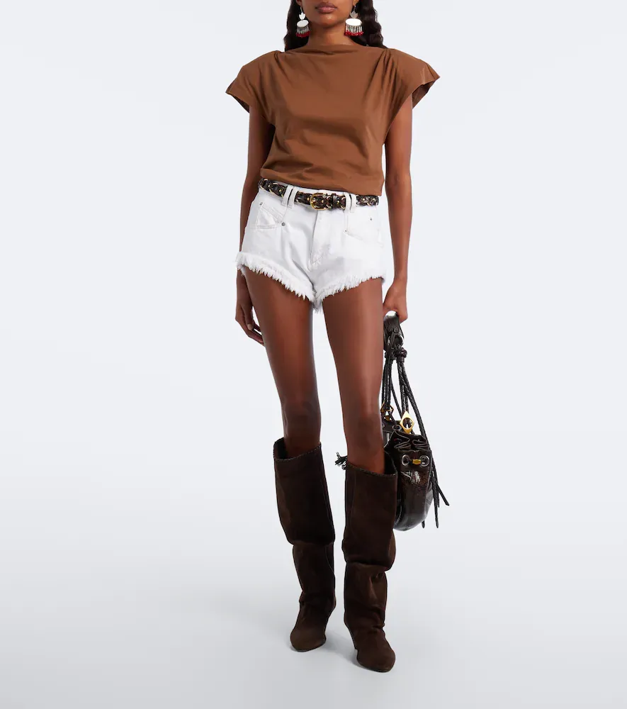 Isabel Marant Sebani asymmetric cotton top | Thumbnail 6 Isabel Marant Sebani asymmetric cotton top | Thumbnail 6