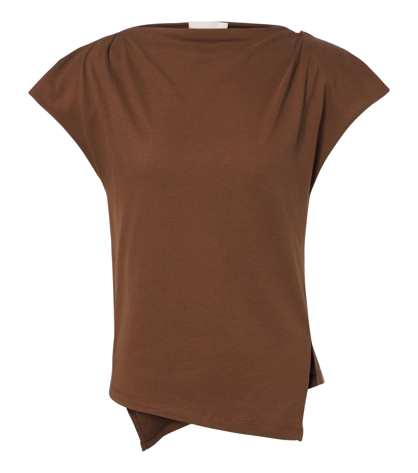 Isabel Marant Sebani asymmetric cotton top