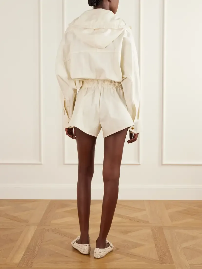 Zimmermann Clash Hooded Cotton-drill Playsuit | Thumbnail 4 Zimmermann Clash Hooded Cotton-drill Playsuit | Thumbnail 4