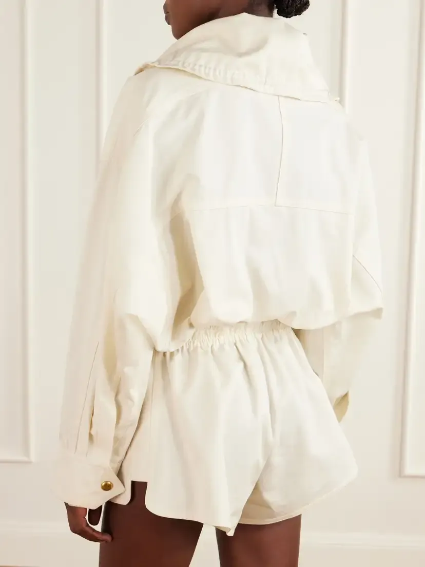 Zimmermann Clash Hooded Cotton-drill Playsuit | Thumbnail 6 Zimmermann Clash Hooded Cotton-drill Playsuit | Thumbnail 6