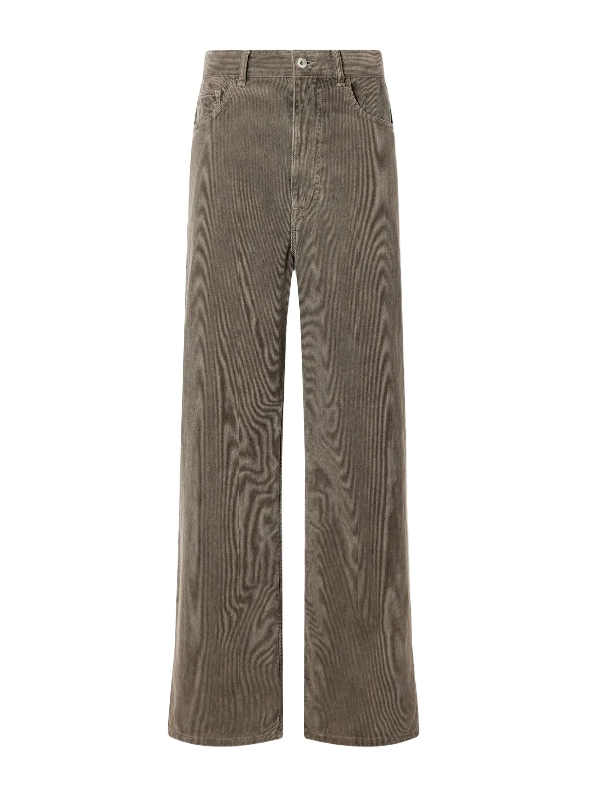 Finx Garment-dyed Cotton-corduroy Wide-leg Pants