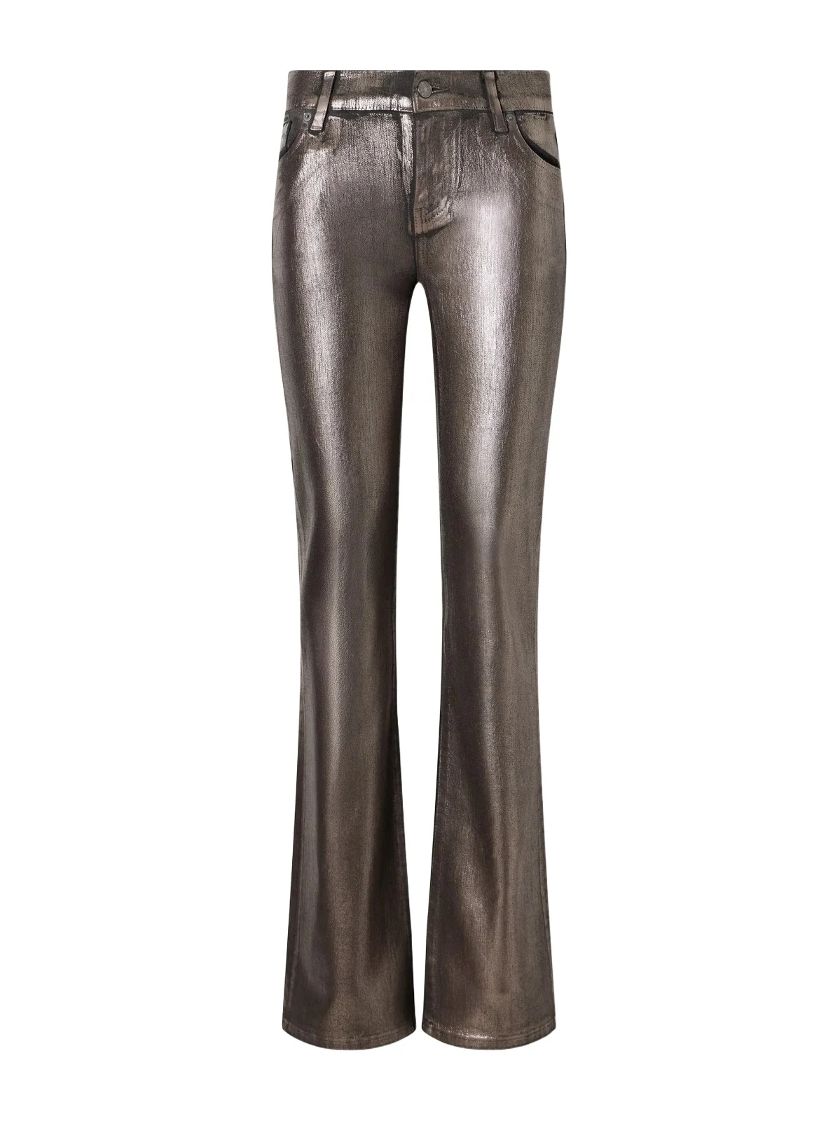 The Coated Rodeo Low-rise Flared Jeans The Coated Rodeo Low-rise Flared Jeans