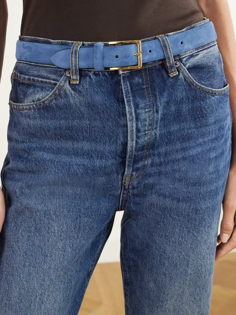 Anderson's Narrow Semi 3cm Suede Belt | Thumbnail 2