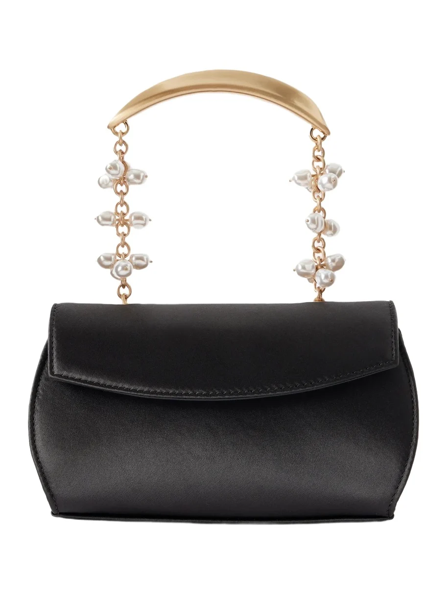 Fiona Bead-embellished Top-handle Bag Fiona Bead-embellished Top-handle Bag