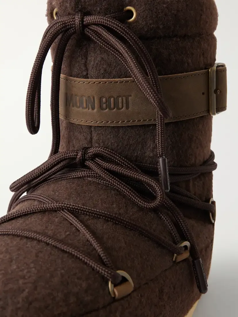 Moon Boot Evx Light Nubuck-trimmed Felt Snow Boots | Thumbnail 5 Moon Boot Evx Light Nubuck-trimmed Felt Snow Boots | Thumbnail 5
