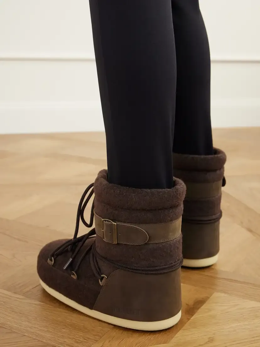 Moon Boot Evx Light Nubuck-trimmed Felt Snow Boots | Thumbnail 6 Moon Boot Evx Light Nubuck-trimmed Felt Snow Boots | Thumbnail 6