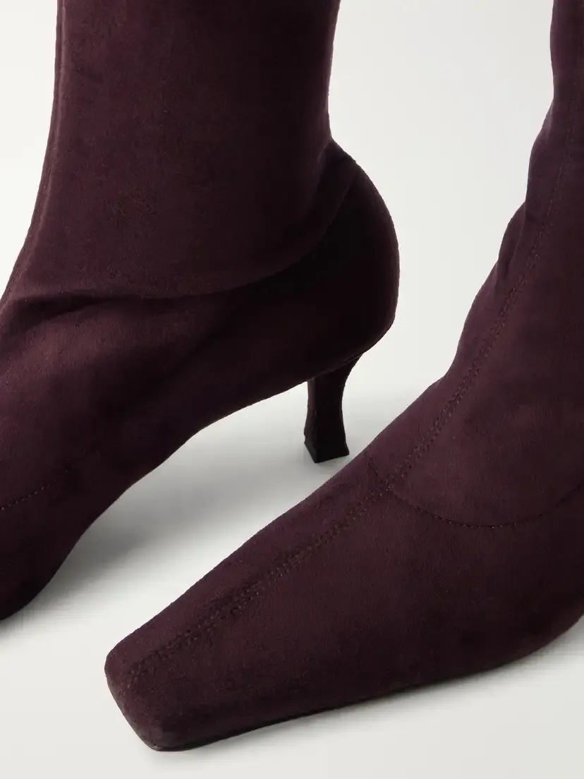 Proenza Schouler Trap 60 Stretch-velvet Over-the-knee Boots | Thumbnail 5 Proenza Schouler Trap 60 Stretch-velvet Over-the-knee Boots | Thumbnail 5
