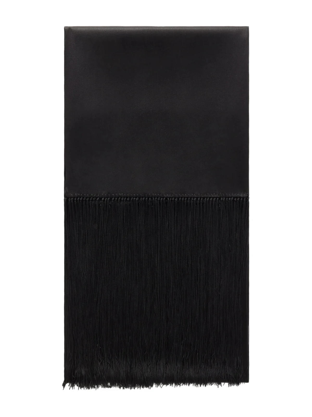 Gabriela Hearst Loma Fringe-detail Silk-satin Scarf