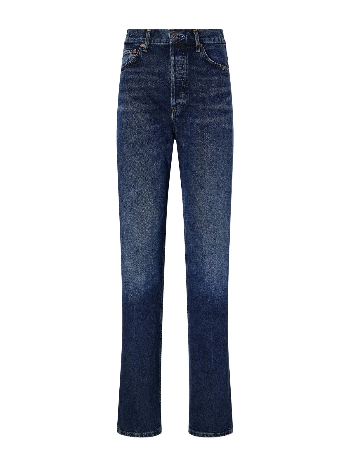 90's Pinch Waist Long High-rise Straight-leg Jeans 90's Pinch Waist Long High-rise Straight-leg Jeans
