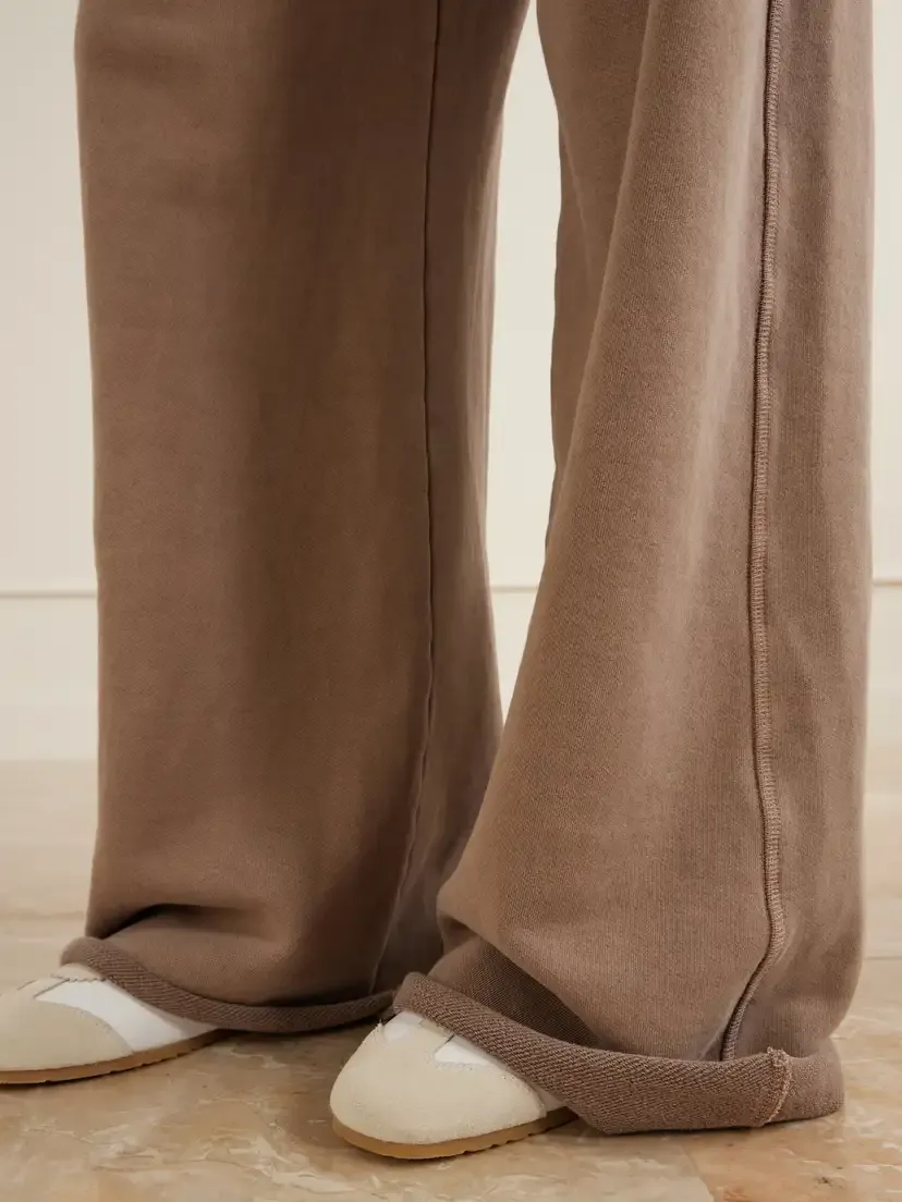 SLVRLAKE Cotton-jersey Wide-legs Sweatpants | Thumbnail 6