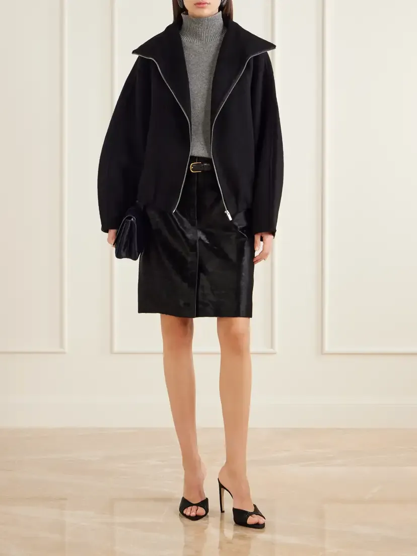 Almada Lindy Brushed Wool-felt Jacket | Thumbnail 2 Almada Lindy Brushed Wool-felt Jacket | Thumbnail 2