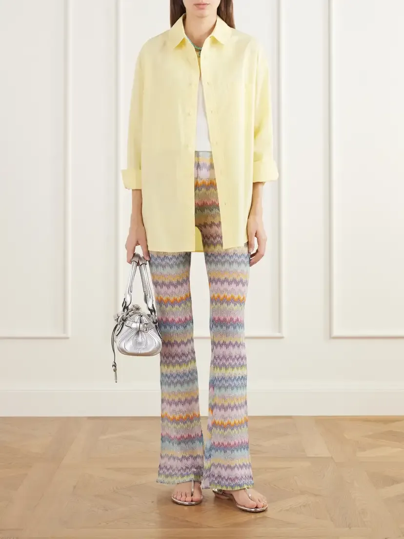 Missoni Striped Crochet-knit Flared Pants | Thumbnail 2 Missoni Striped Crochet-knit Flared Pants | Thumbnail 2