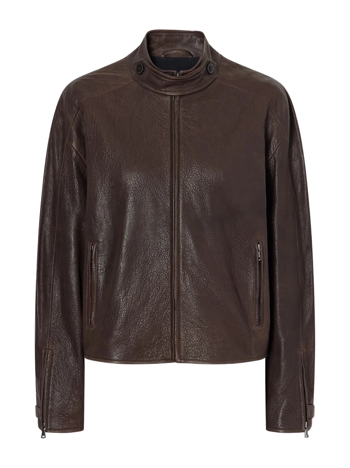 Vito Full-grain Leather Jacket Vito Full-grain Leather Jacket