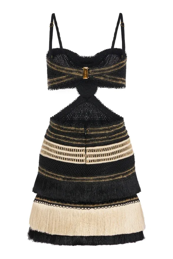 PatBo RITA FRINGE CUT-OUT MINI DRESS | Thumbnail 7 PatBo RITA FRINGE CUT-OUT MINI DRESS | Thumbnail 7