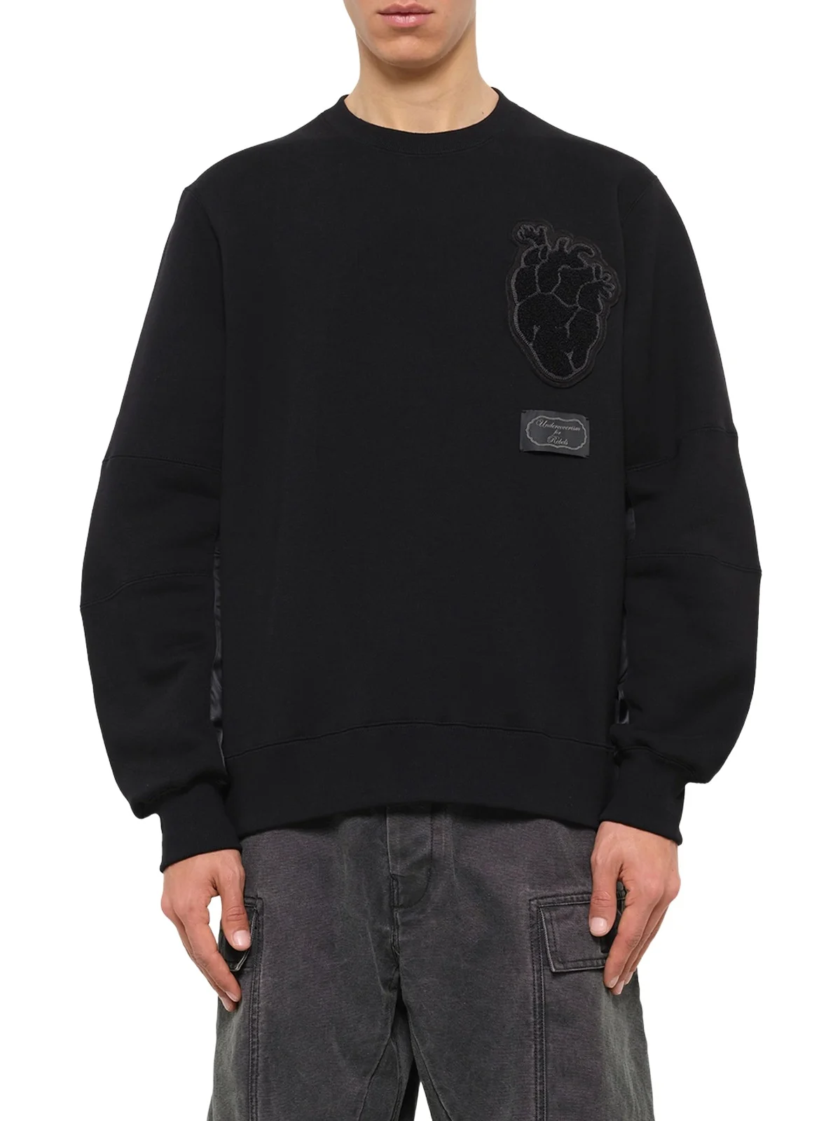 Undercover Heart Embroidery Sweatshirt