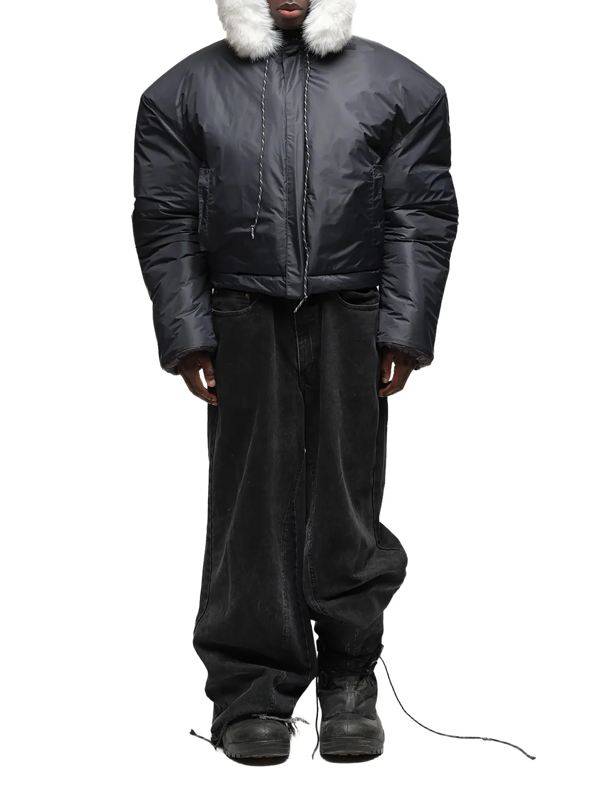 WALD Fur Puffer Jacket