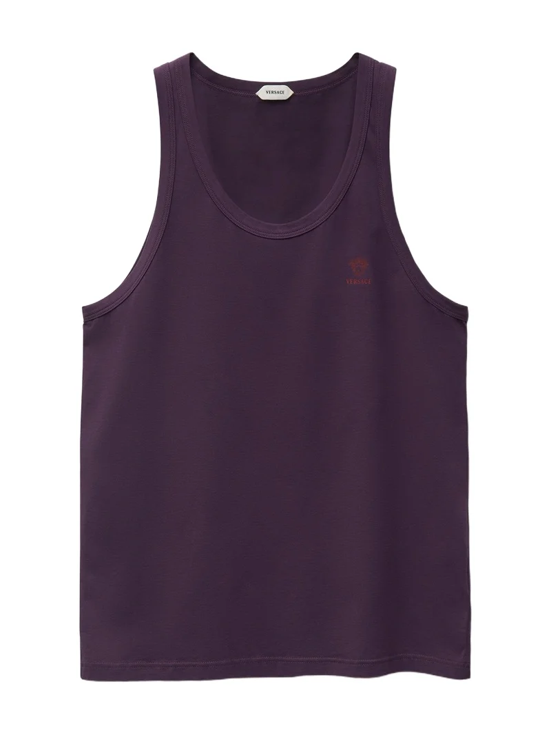 Versace Cotton-Jersey Tank Top
