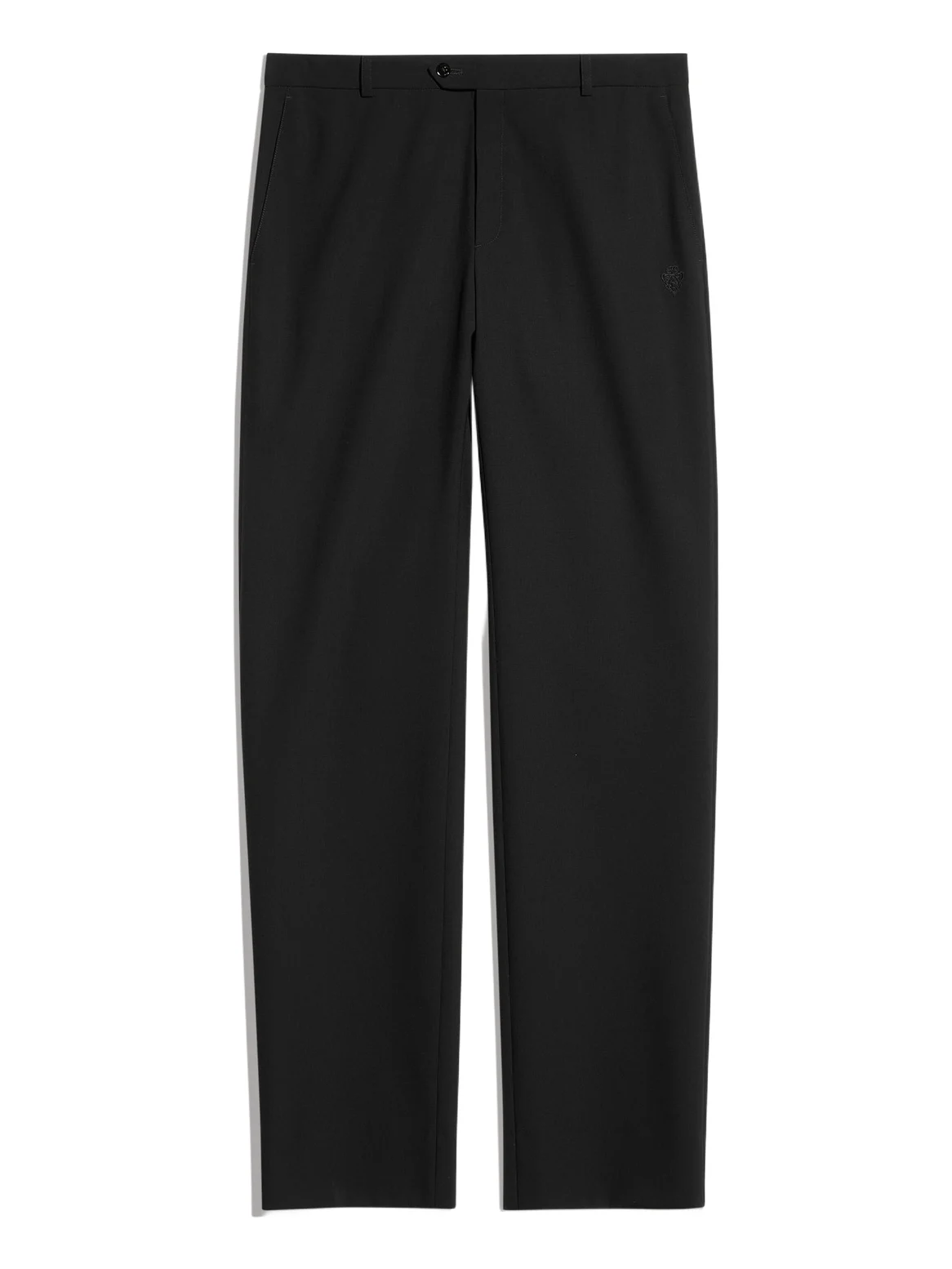 Gucci Stretch Wool Pants With Embroidery