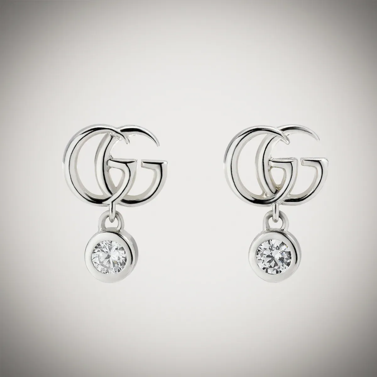 Gucci GG Marmont Earrings With Crystals | Thumbnail 2 Gucci GG Marmont Earrings With Crystals | Thumbnail 2