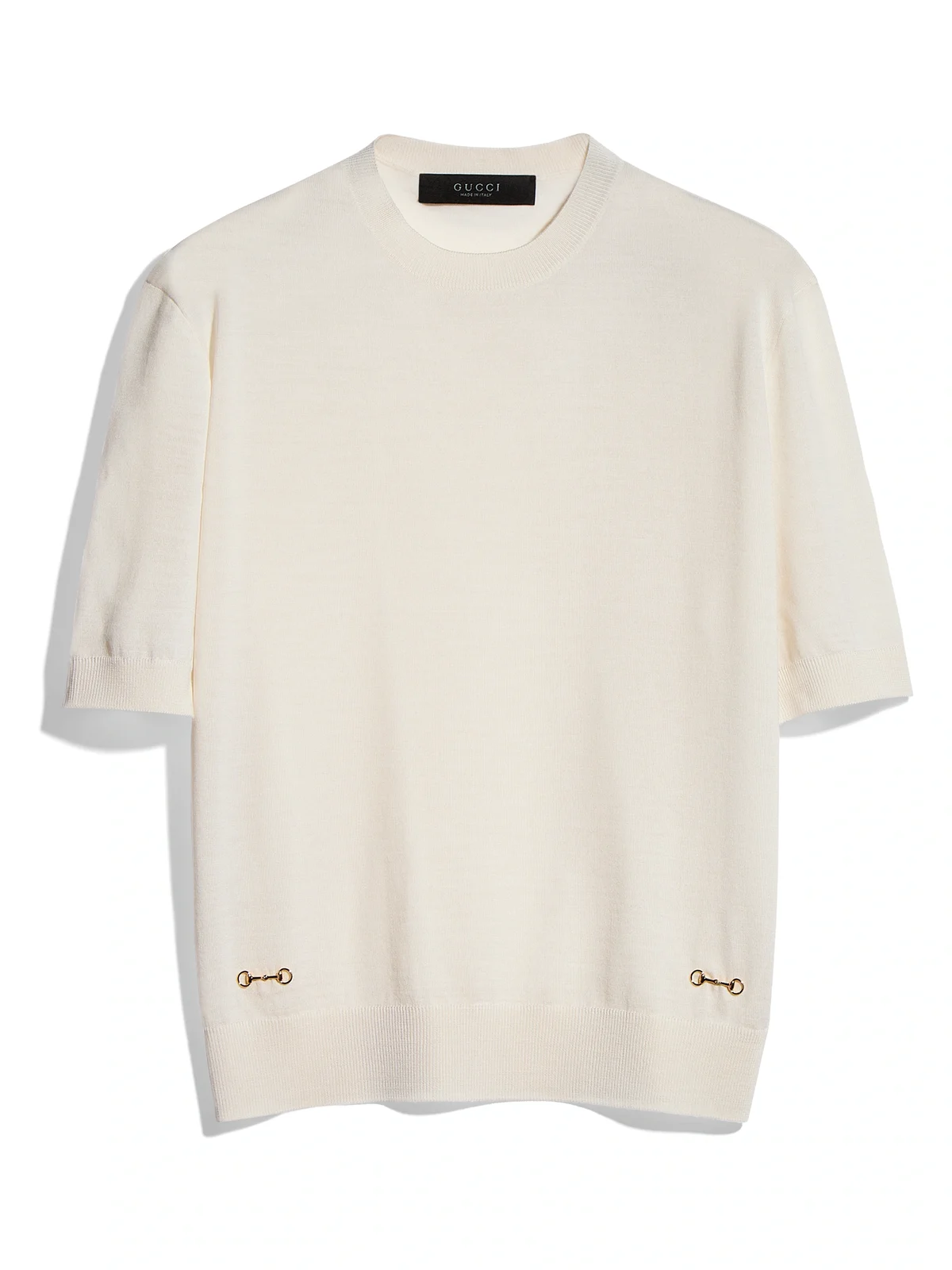 Fine Wool Top With Horsebit