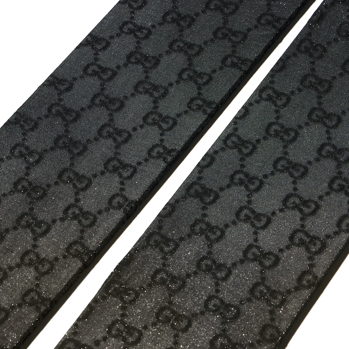 Gucci GG Stretch Nylon Lamé Tights | Thumbnail 3 Gucci GG Stretch Nylon Lamé Tights | Thumbnail 3