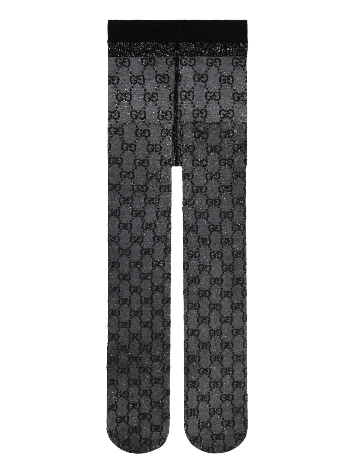 Gucci GG Stretch Nylon Lamé Tights