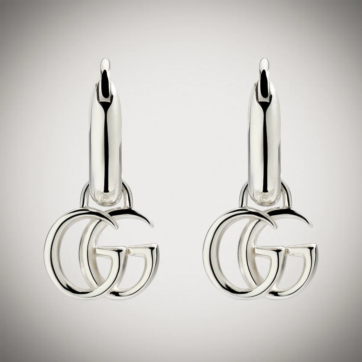 Gucci GG Marmont Hoop Earrings | Thumbnail 3 Gucci GG Marmont Hoop Earrings | Thumbnail 3