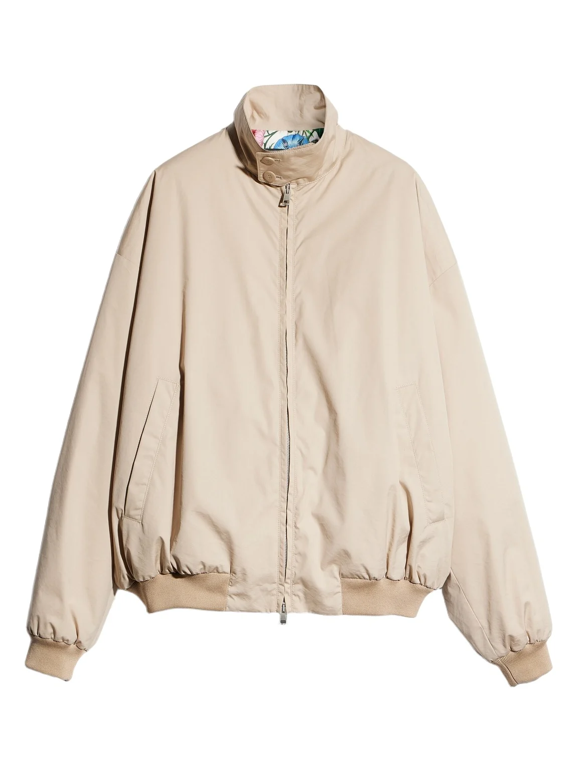 Gucci Matt Technical Nylon Zip Jacket