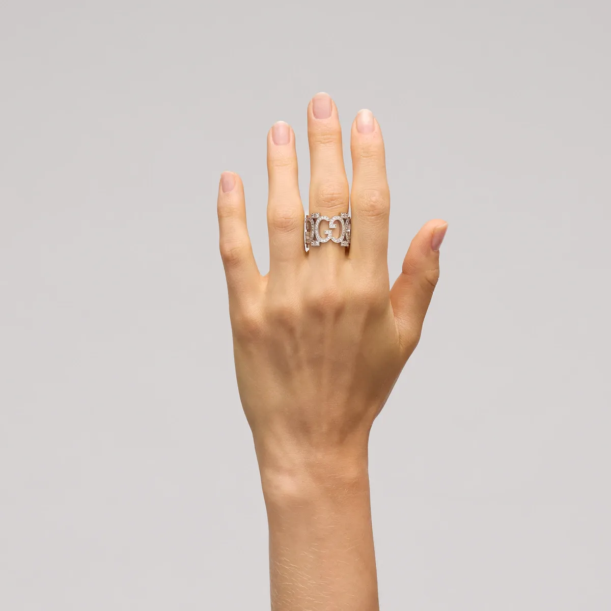 Gucci Ring With Crystal GG | Thumbnail 2 Gucci Ring With Crystal GG | Thumbnail 2