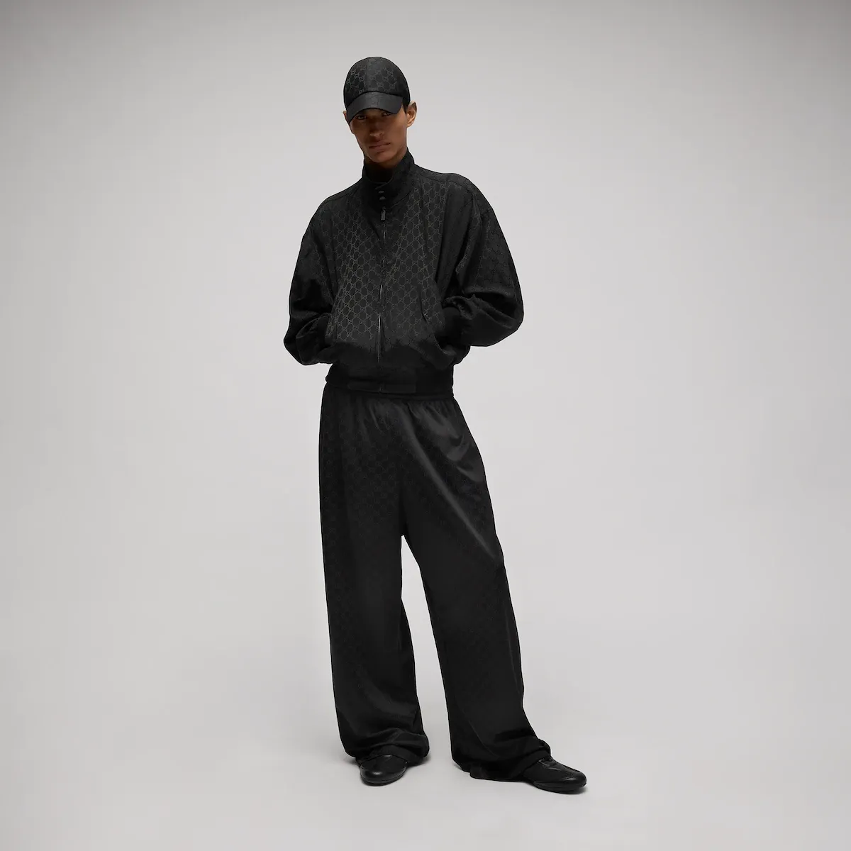 Gucci GG Technical Cotton Jacquard Zip Jacket | Thumbnail 2 Gucci GG Technical Cotton Jacquard Zip Jacket | Thumbnail 2