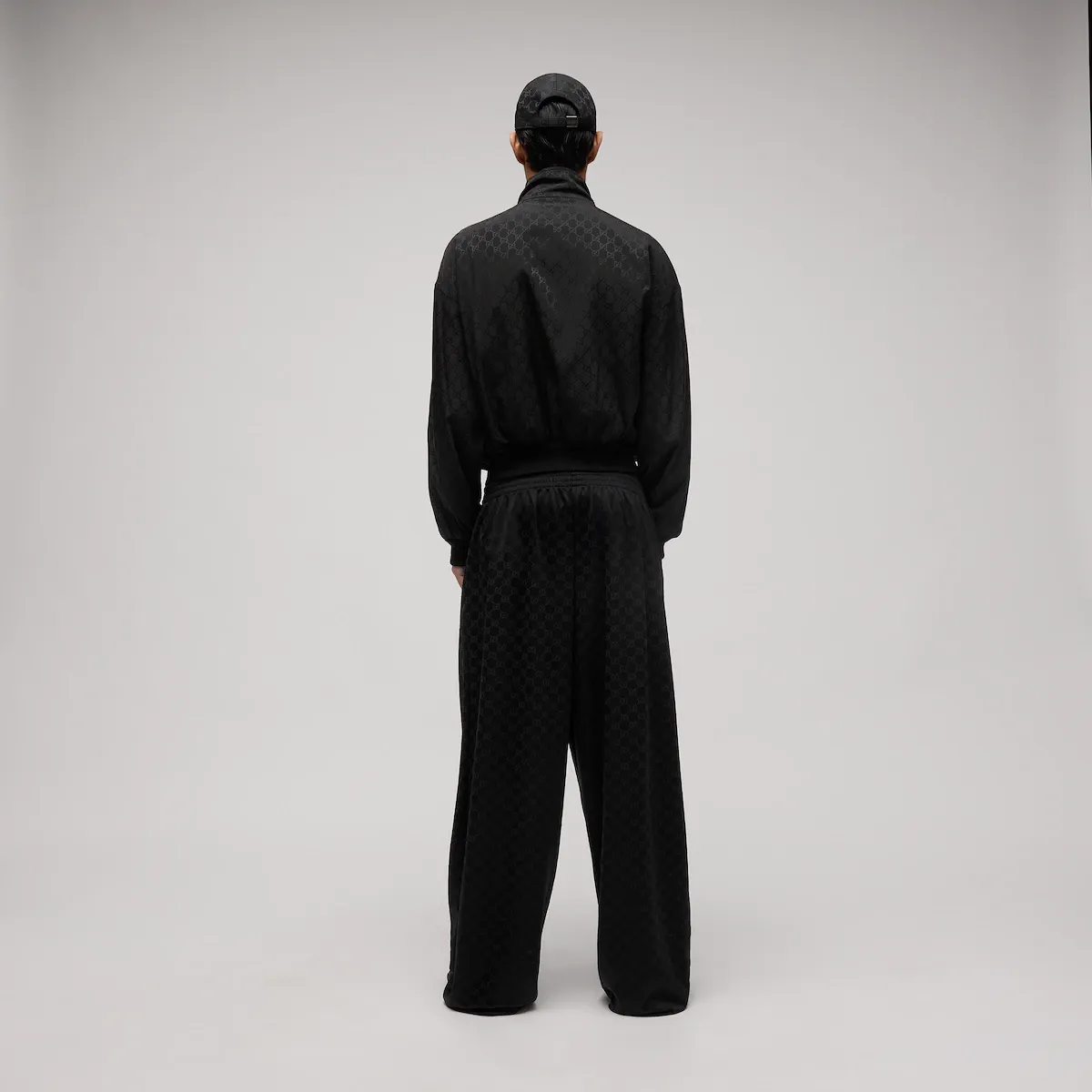 Gucci GG Technical Cotton Jacquard Zip Jacket | Thumbnail 3 Gucci GG Technical Cotton Jacquard Zip Jacket | Thumbnail 3