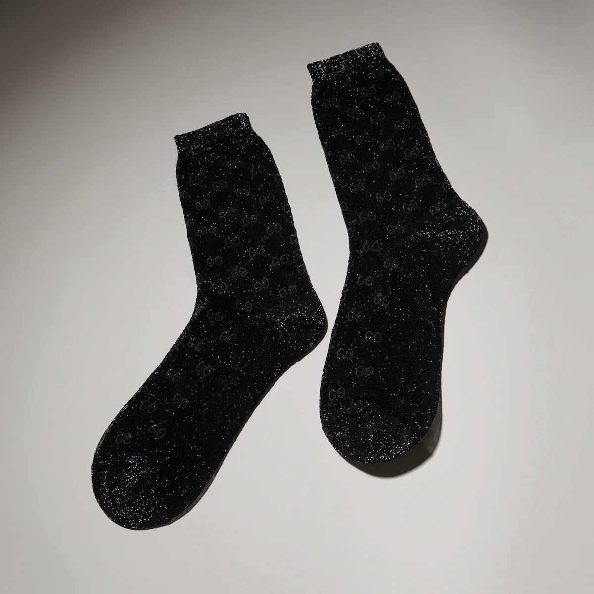 Gucci GG Viscose Lamé Socks | Thumbnail 2 Gucci GG Viscose Lamé Socks | Thumbnail 2