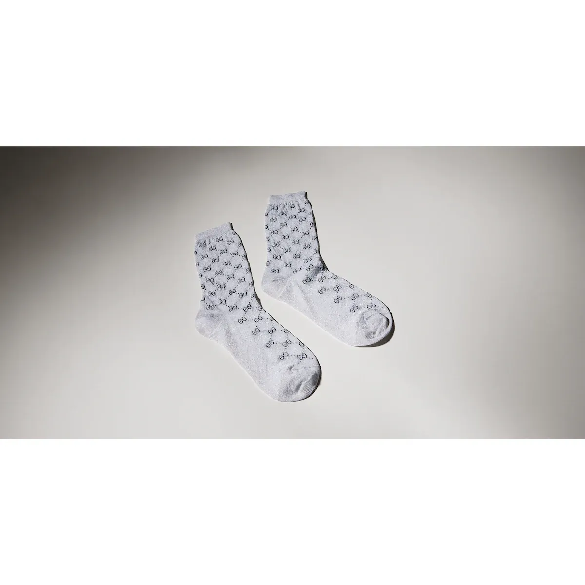 Gucci GG Viscose Lamé Socks | Thumbnail 3 Gucci GG Viscose Lamé Socks | Thumbnail 3