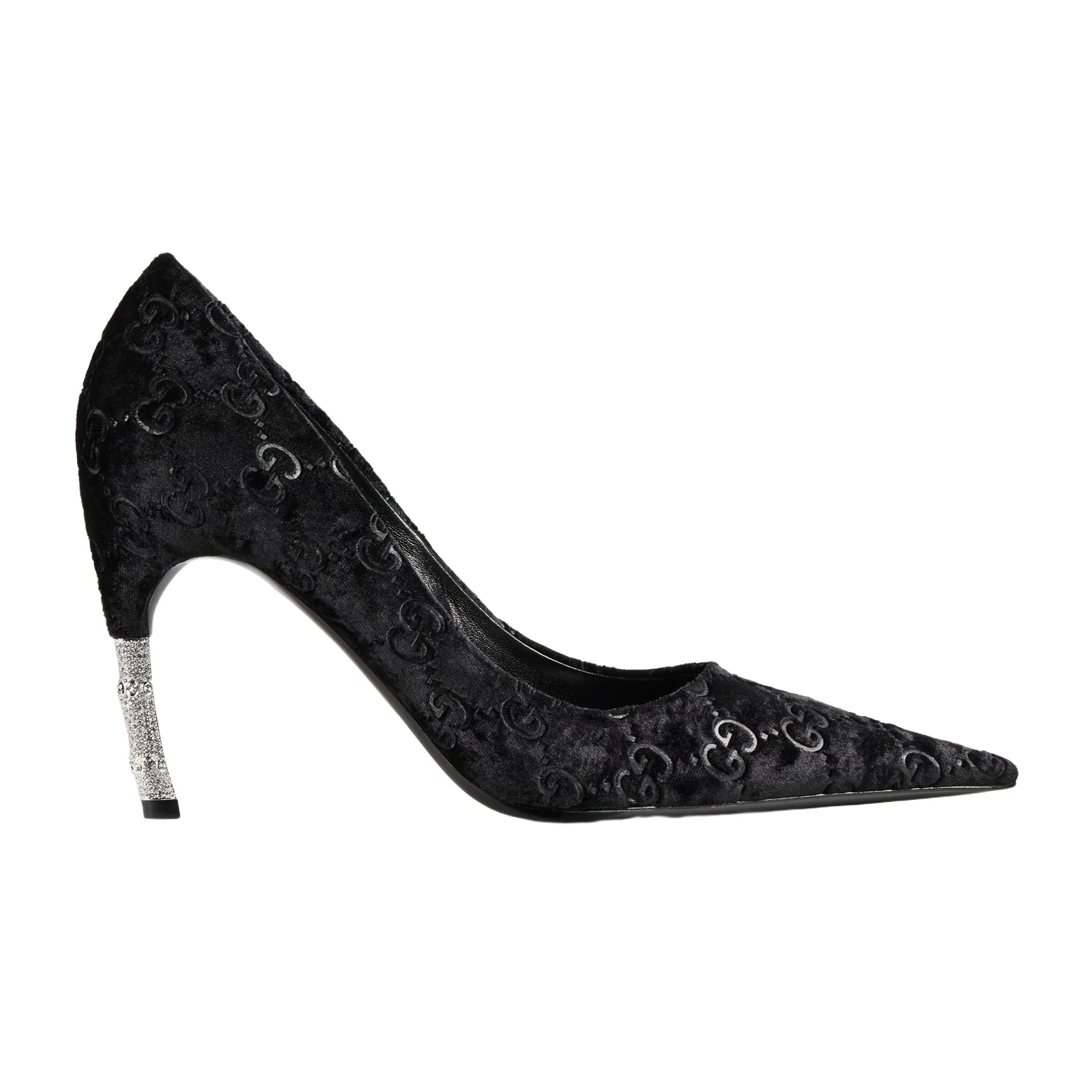 Gucci Castello Crystal Pump