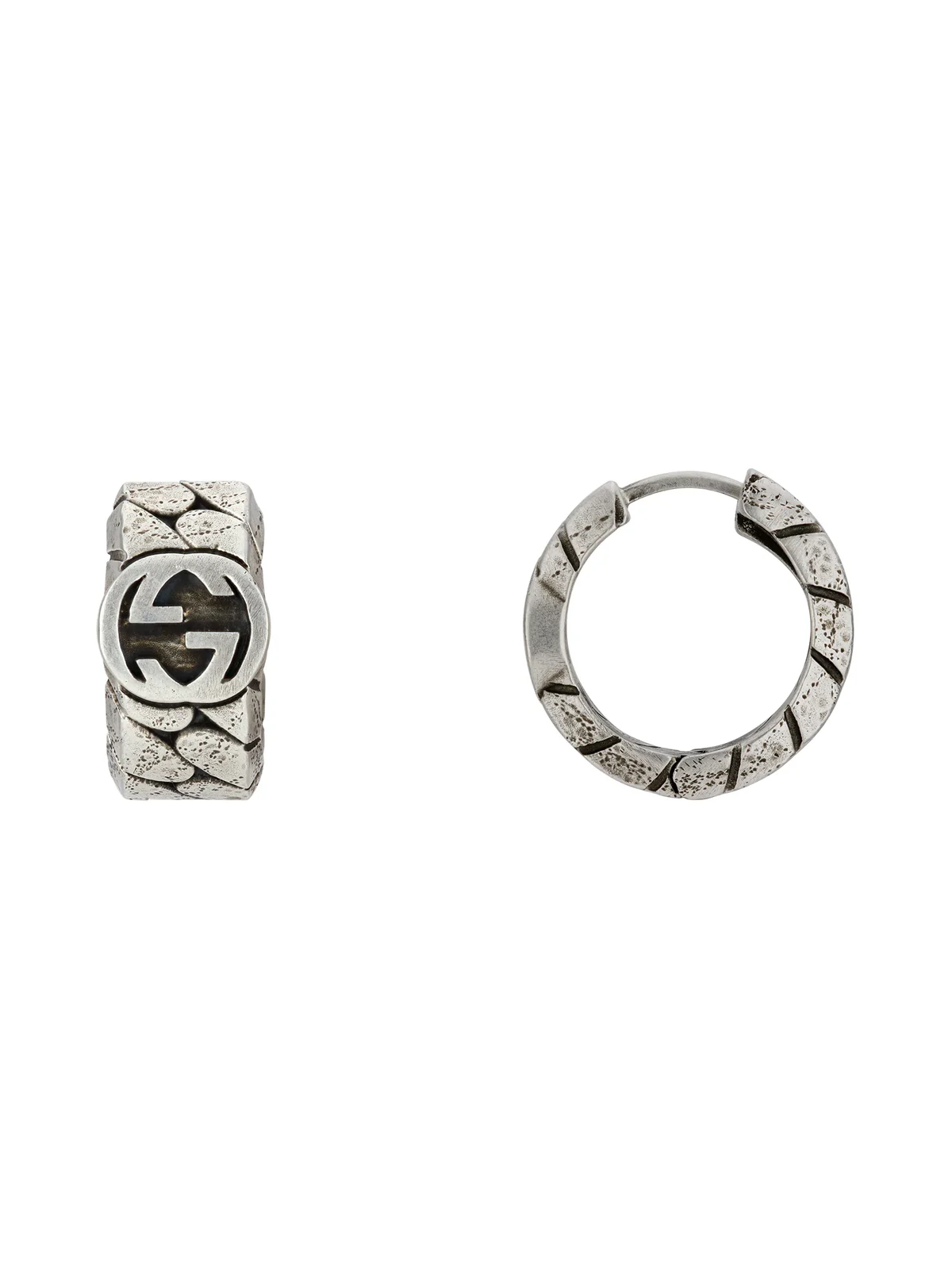 Interlocking Hoop Earrings Interlocking Hoop Earrings